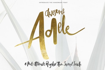 Adele typeface