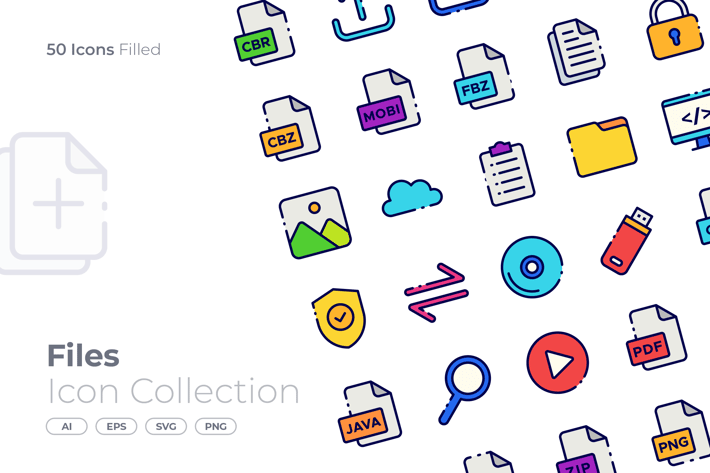 Files Filled Icon
