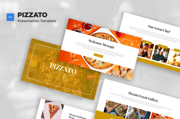 Pizza & Fast Food Keynote Template