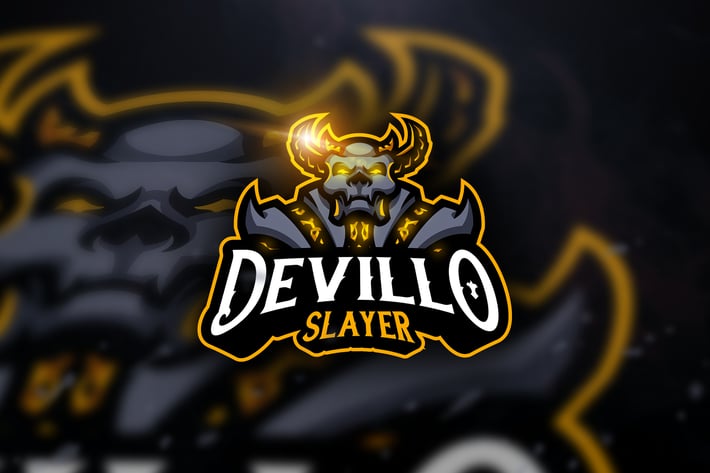 Devillo Slayer - Mascot & Esport Logo