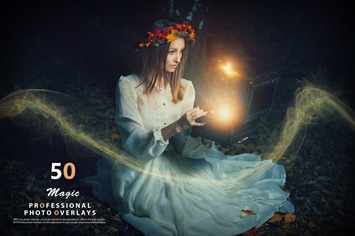 50 Magic Photo Overlays