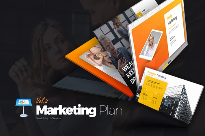 Marketing Plan Vol 2 Keynote Templates