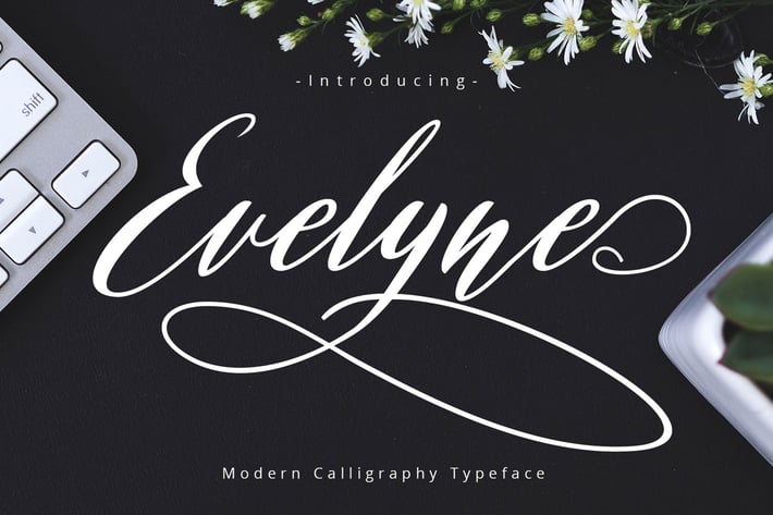 Evelyne script