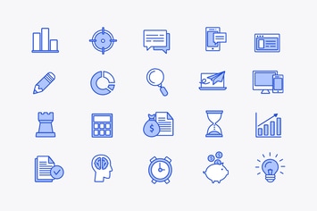 Business Strategy Icons