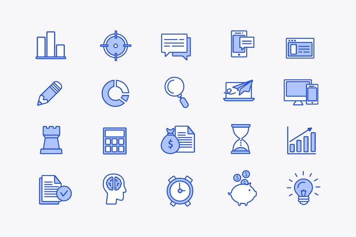 Business Strategy Icons