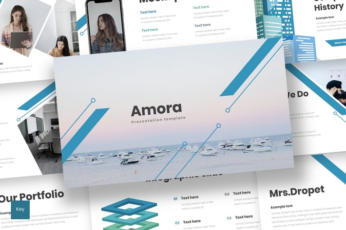 Amora - Keynote Template