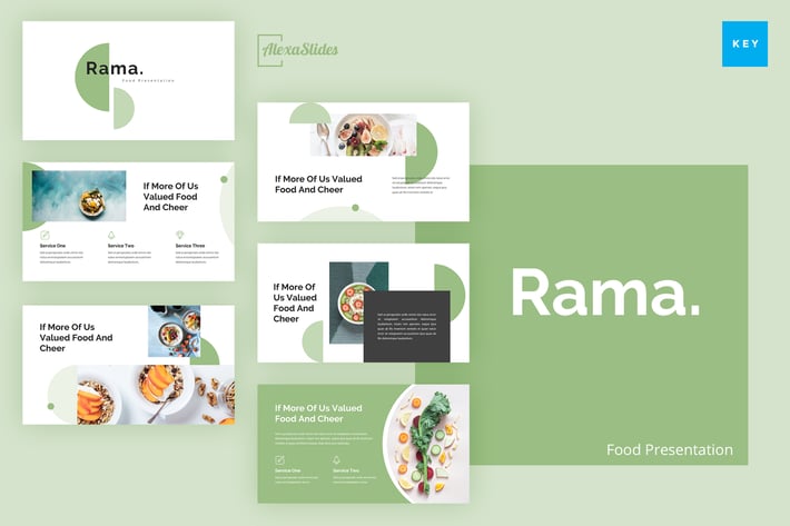 Rama - Food Keynote Presentation Template