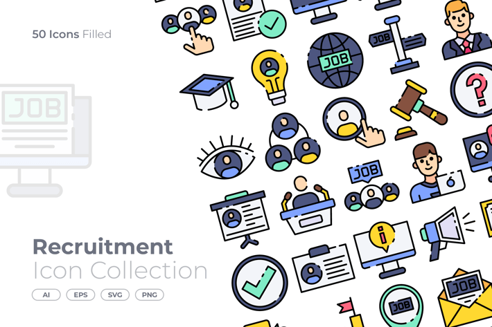 Recruitment Filled Icon