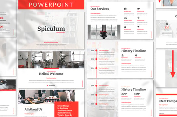 Spiculum - Business Powerpoint Template