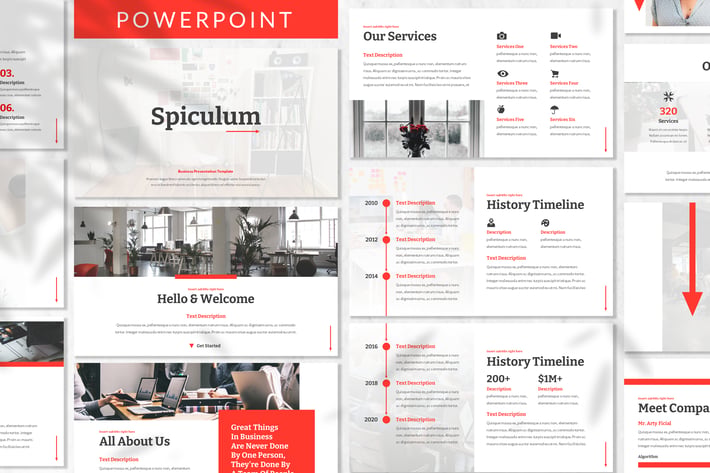 Spiculum - Business Powerpoint Template