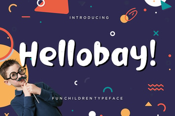 Hellobay Fun Children Advertisement Font