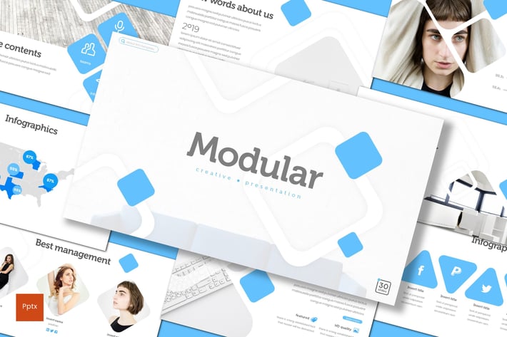 Modular - Powerpoint Template