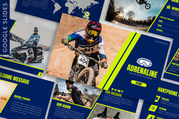 Adrenaline - Sport Google Slides Template
