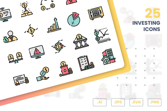 Investing Icons Set