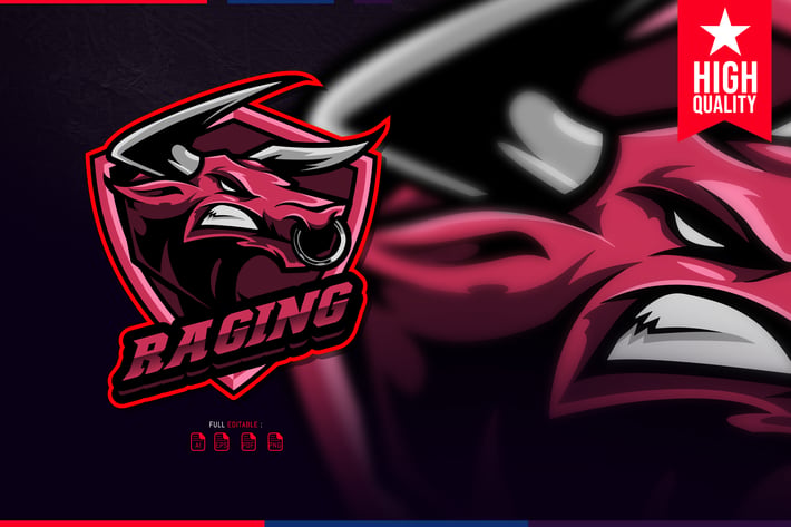 Raging Esport Logo