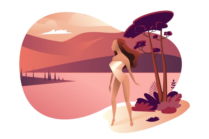 Summer vector illustration