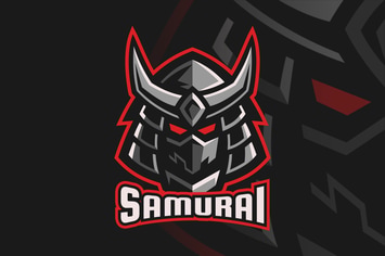 Japanese Samurai Logo Design