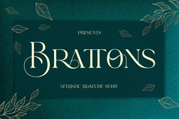 Brattons - Stylistic Ligature Serif