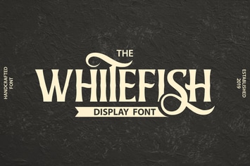 Whitefish | Display Font