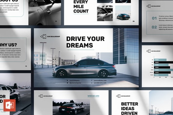 Car Dealership PowerPoint Presentation Template