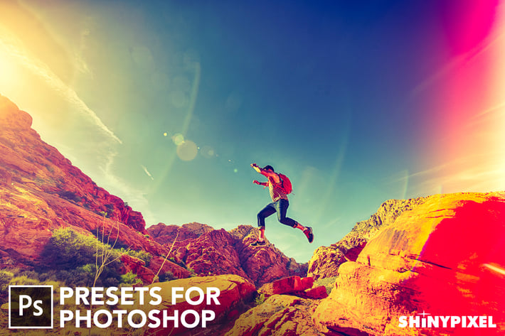 Light Leaks Vol. 2 - 25 Photoshop Presets