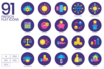 Fintech Icons