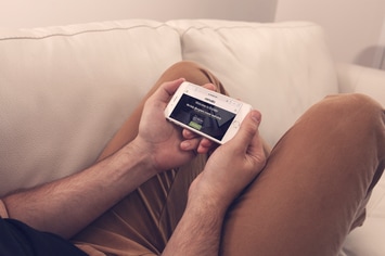 iPhone 6S Around The House Mockup 5 of 11