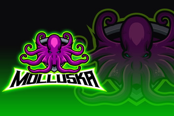 Giant Octopus Esport Logo Design