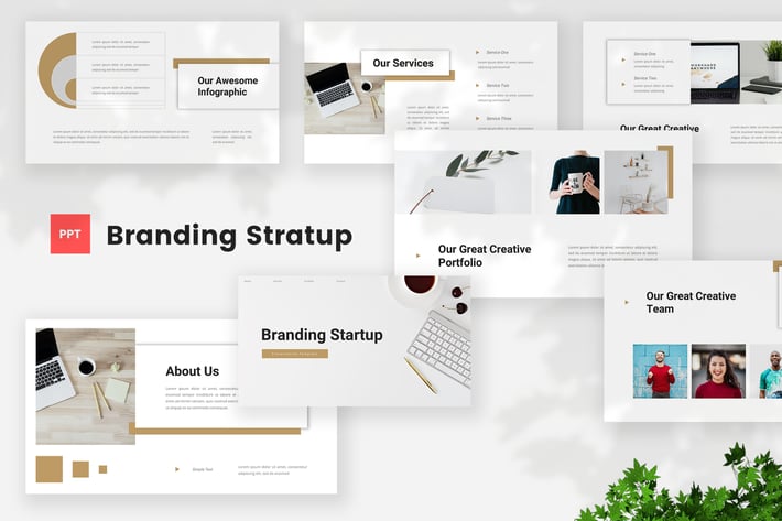 Startup Branding PowerPoint Template
