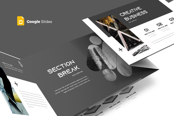 The Black - Google Slide Template