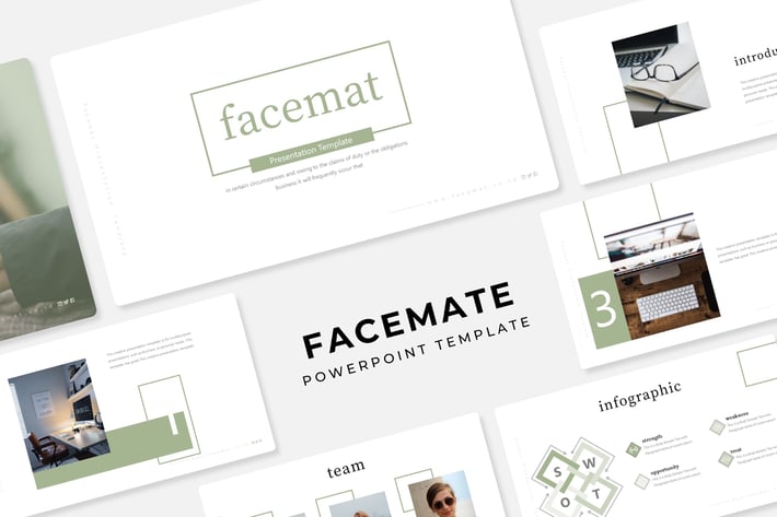 Facemate - Powerpoint Template