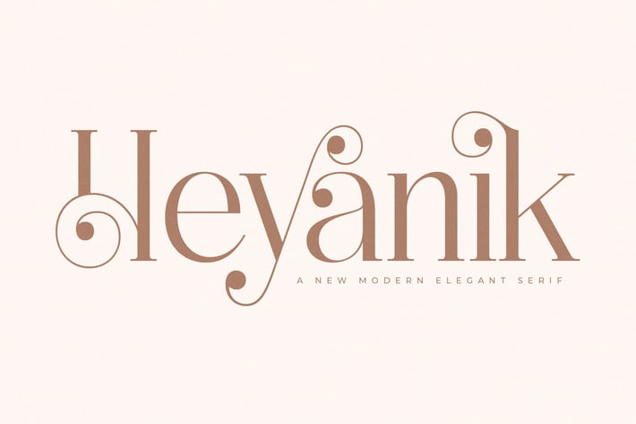 Heyanik Modern Serif Font