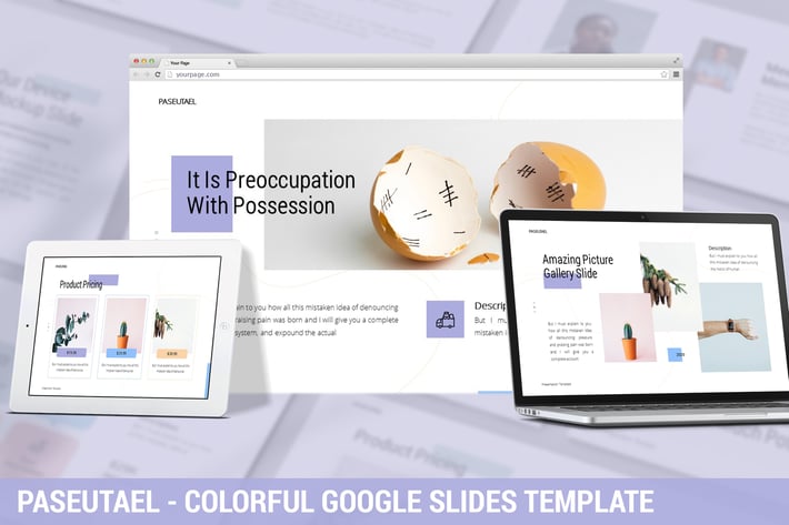 Paseutael - Colorful Google Slides Template