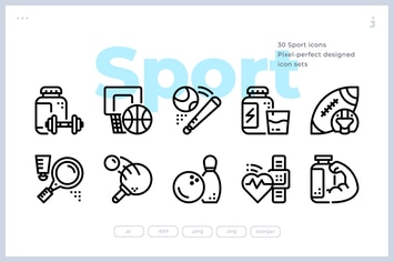 30 Sport Icons