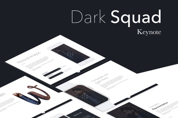 Dark Squad Keynote Template