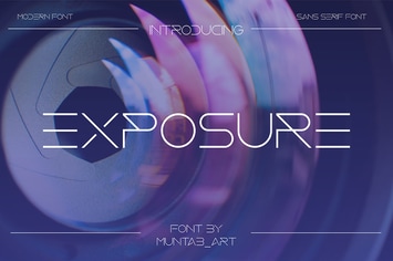 Exposure | Modern Sans
