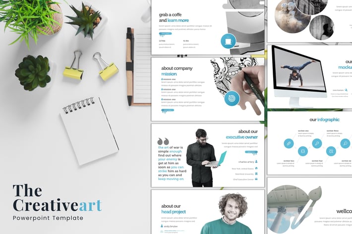 The Creativeart - Powerpoint Template