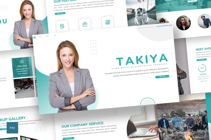 Takiya - Business Keynote Template