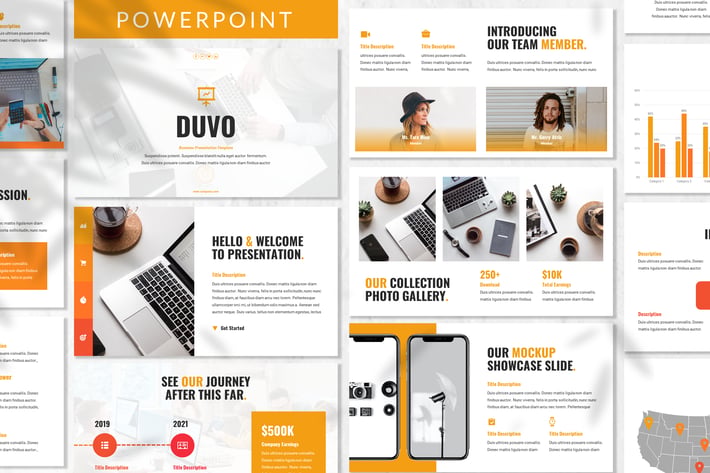 Duvo - Business Powerpoint Template