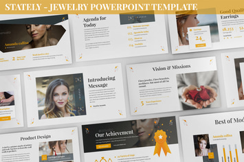 Stately - Jewelry Powerpoint Template