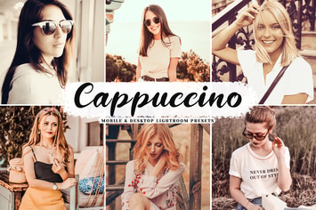 Cappuccino Mobile & Desktop Lightroom Presets