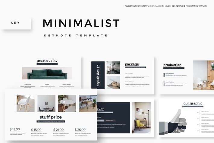 Minimalist - Keynote Template
