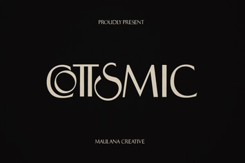 Cottsmic Sans Serif Font