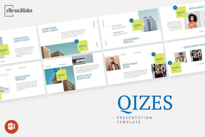 Qizes - Creative Powerpoint Template