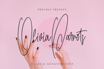 Olivia - Casual Signature Font