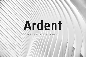 Ardent Sans - Modern Font Family