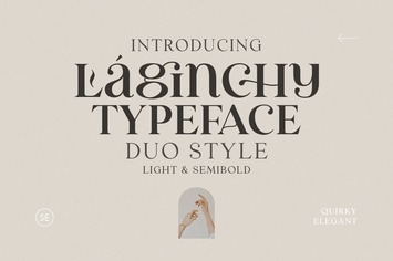 Laginchy - Quirky Serif (Light & SemiBold)