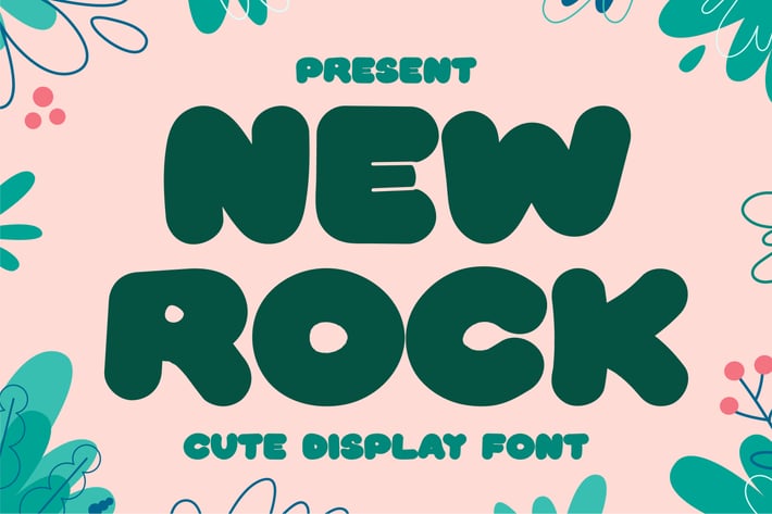 New Rock - Bold Display Font