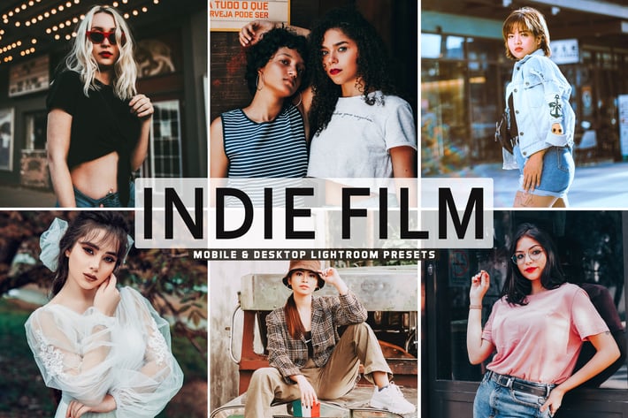 Indie Film Mobile & Desktop Lightroom Presets