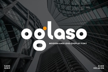 Oglaso - Modern Display & Logo Font
